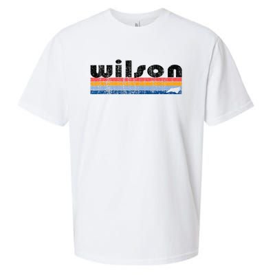 Vintage 80s Style Wilson NC Sueded Cloud Jersey T-Shirt