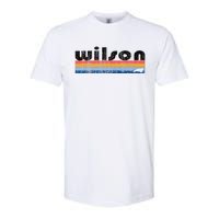 Vintage 80s Style Wilson NC Softstyle CVC T-Shirt