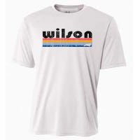 Vintage 80s Style Wilson NC Cooling Performance Crew T-Shirt