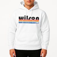 Vintage 80s Style Wilson NC Hoodie