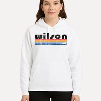 Vintage 80s Style Wilson NC Hoodie