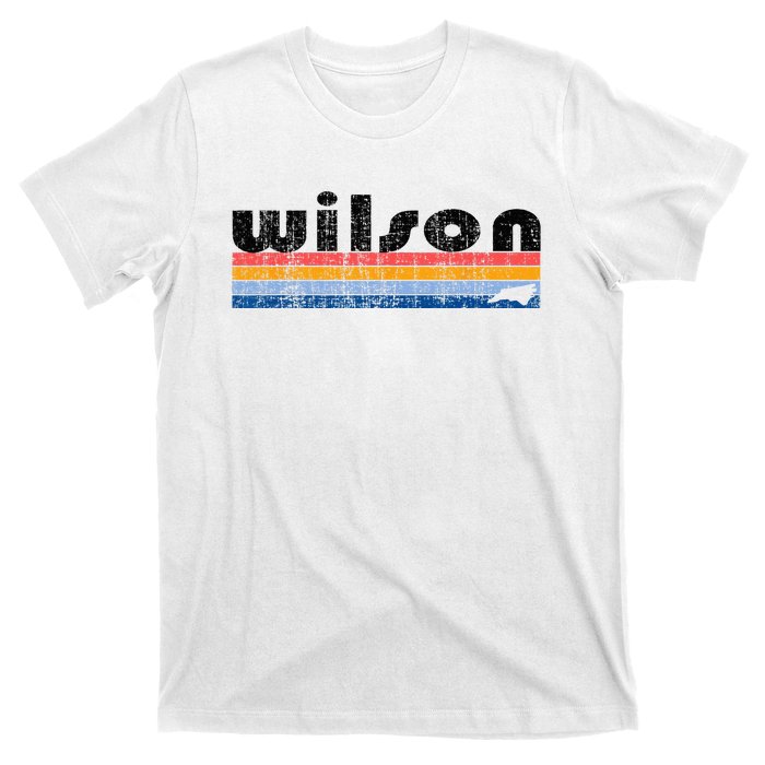 Vintage 80s Style Wilson NC T-Shirt