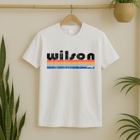 Vintage 80s Style Wilson NC T-Shirt
