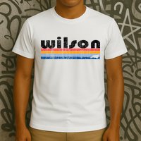 Vintage 80s Style Wilson NC T-Shirt