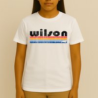Vintage 80s Style Wilson NC T-Shirt