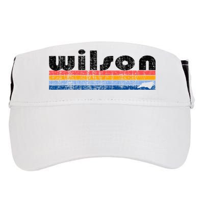 Vintage 80s Style Wilson NC Adult Drive Performance Visor