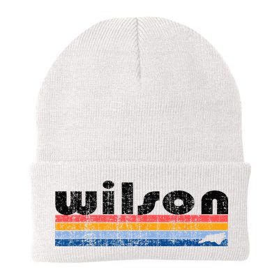 Vintage 80s Style Wilson NC Beanie