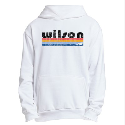 Vintage 80s Style Wilson NC Urban Pullover Hoodie