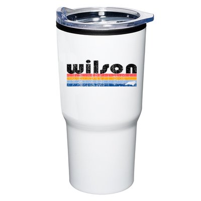 Vintage 80s Style Wilson NC Tumbler