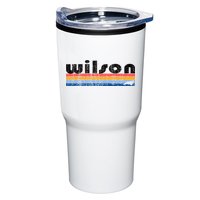 Vintage 80s Style Wilson NC Tumbler