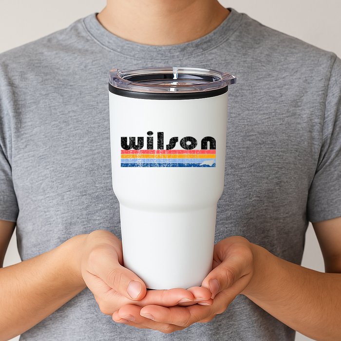 Vintage 80s Style Wilson NC Tumbler