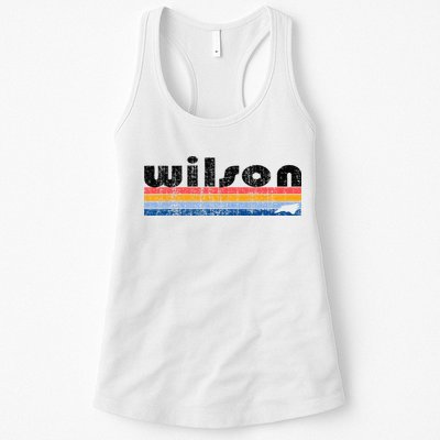 Vintage 80s Style Wilson NC Womens Tank Top