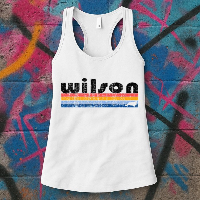Vintage 80s Style Wilson NC Womens Tank Top