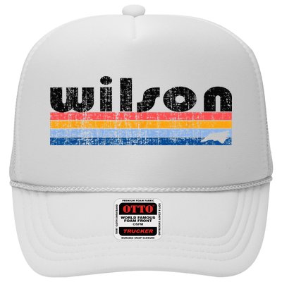 Vintage 80s Style Wilson NC Trucker Hat