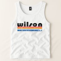 Vintage 80s Style Wilson NC Tank Top