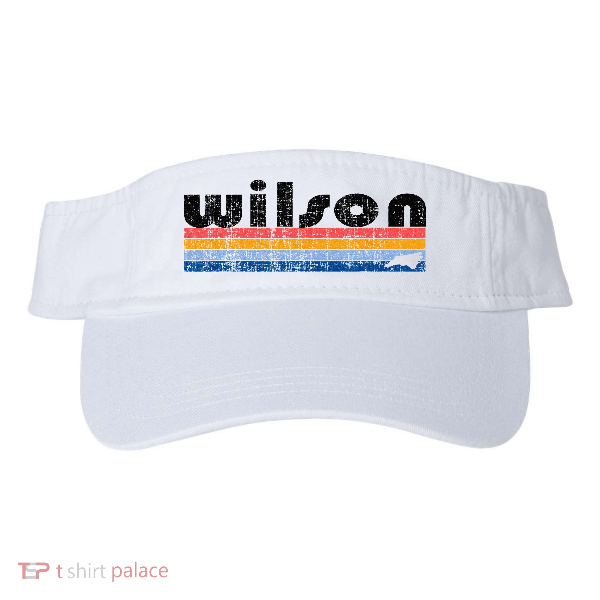 Vintage 80s Style Wilson NC Visor