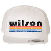 Vintage 80s Style Wilson NC Wool Snapback Cap