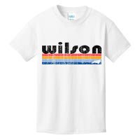 Vintage 80s Style Wilson NC Kids T-Shirt