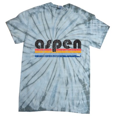 Vintage 80s Style Aspen Co Tie-Dye T-Shirt