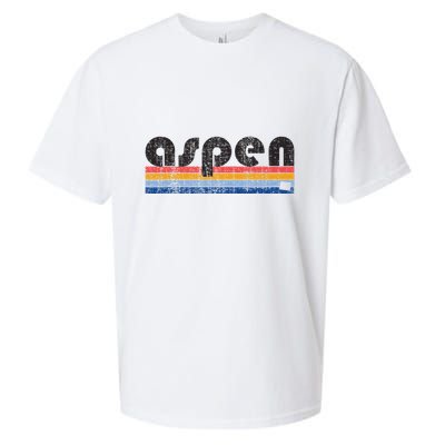 Vintage 80s Style Aspen Co Sueded Cloud Jersey T-Shirt