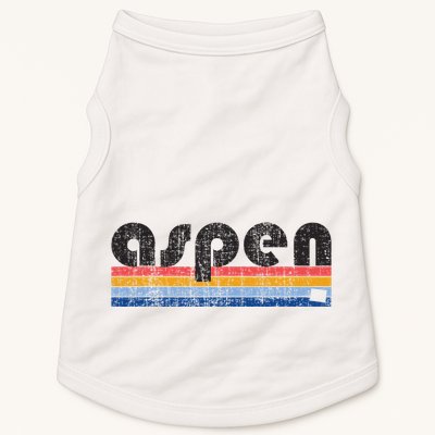 Vintage 80s Style Aspen Co Doggie Tank