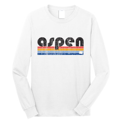 Vintage 80s Style Aspen Co Long Sleeve Shirt