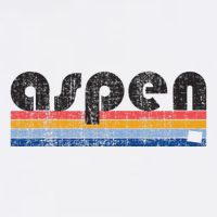 Vintage 80s Style Aspen Co Apron