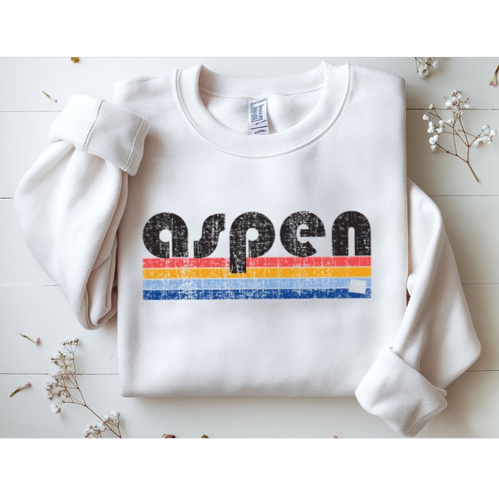 Vintage 80s Style Aspen Co Sweatshirt