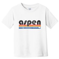 Vintage 80s Style Aspen Co Toddler T-Shirt