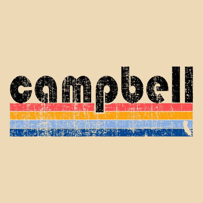 Vintage 80s Style Campbell Ca Bag