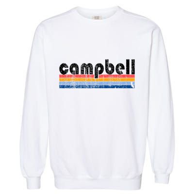 Vintage 80s Style Campbell Ca Garment-Dyed Sweatshirt