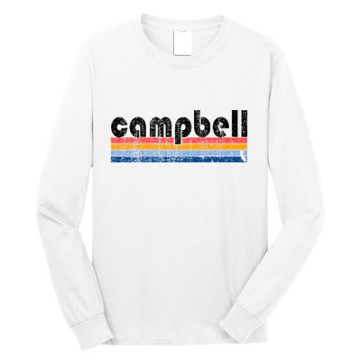 Vintage 80s Style Campbell Ca Long Sleeve Shirt