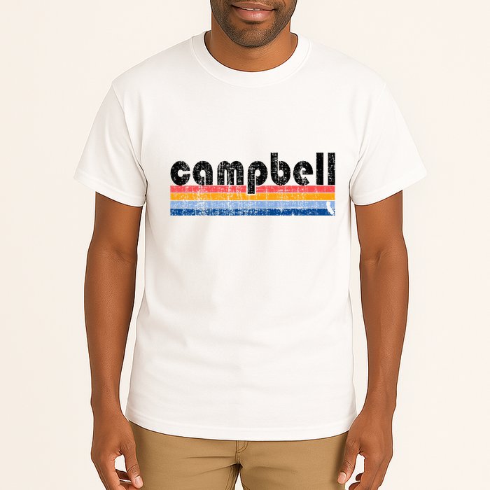 Vintage 80s Style Campbell Ca Tall T-Shirt