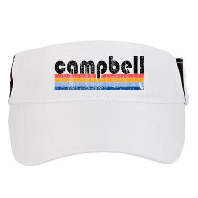 Vintage 80s Style Campbell Ca Adult Drive Performance Visor