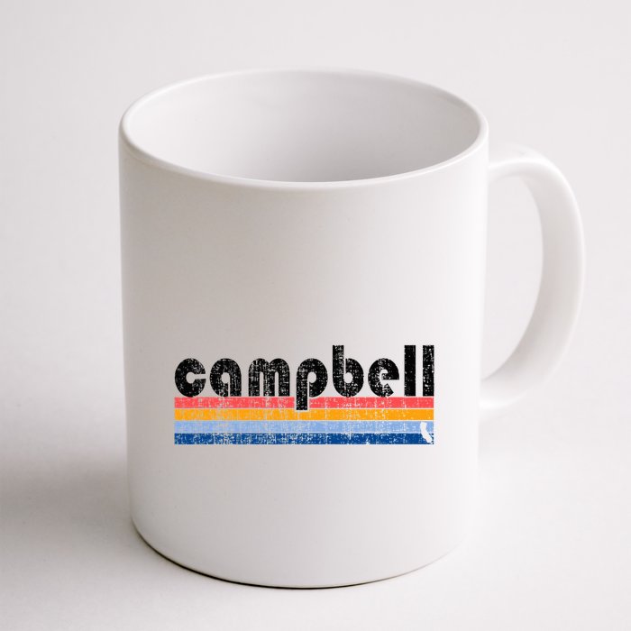 Vintage 80s Style Campbell Ca Mug