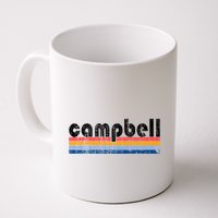 Vintage 80s Style Campbell Ca Mug
