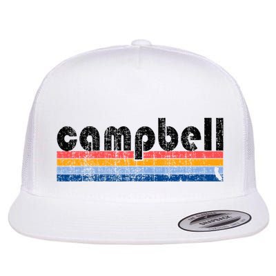 Vintage 80s Style Campbell Ca Flatbill Hat