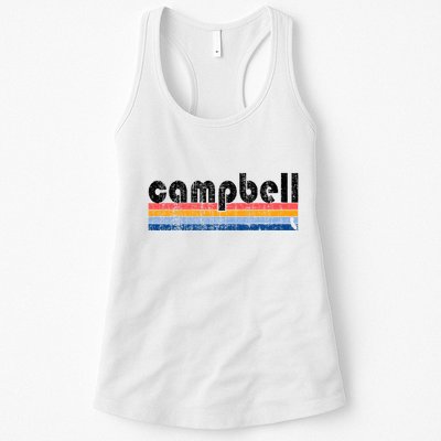 Vintage 80s Style Campbell Ca Womens Tank Top