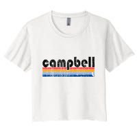 Vintage 80s Style Campbell Ca Crop Top