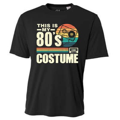 Vintage 80s This is My 80's Costume Party Retro Cooling Performance Crew T-Shirt