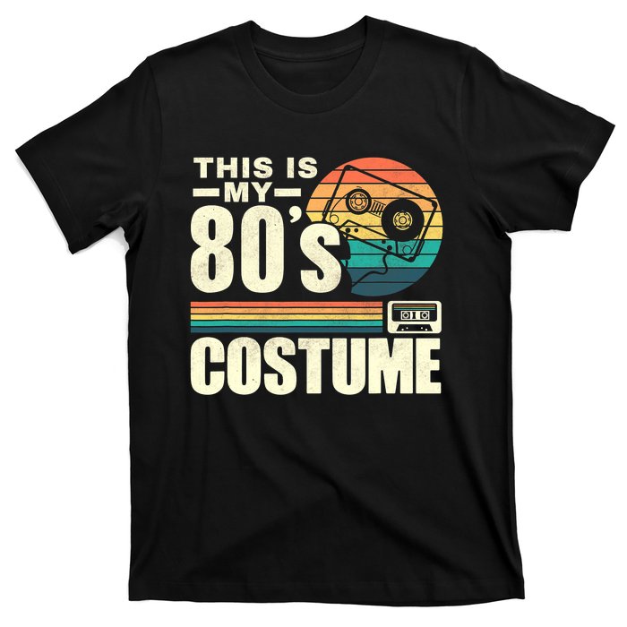 Vintage 80s This is My 80's Costume Party Retro T-Shirt