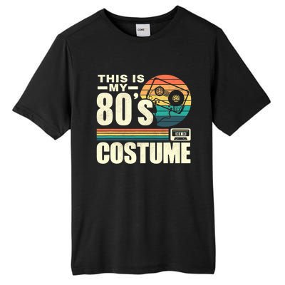 Vintage 80s This is My 80's Costume Party Retro Tall Fusion ChromaSoft Performance T-Shirt