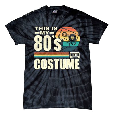 Vintage 80s This is My 80's Costume Party Retro Tie-Dye T-Shirt