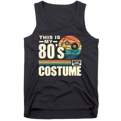 Vintage 80s This is My 80's Costume Party Retro Tank Top