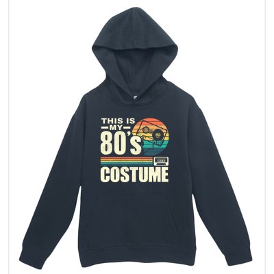 Vintage 80s This is My 80's Costume Party Retro Urban Pullover Hoodie