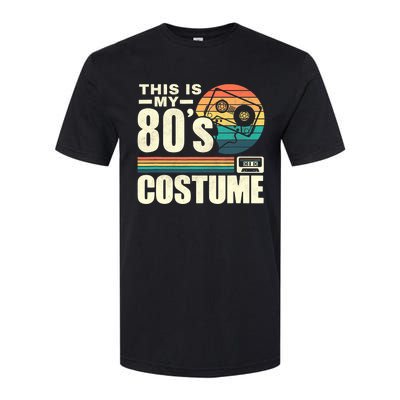 Vintage 80s This is My 80's Costume Party Retro Softstyle® CVC T-Shirt