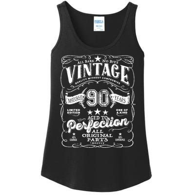 Vintage 90th Birthday Perfection Original Part 1933 Ladies Essential Tank