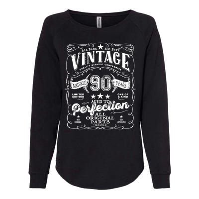 Vintage 90th Birthday Perfection Original Part 1933 Womens California Wash Sweatshirt