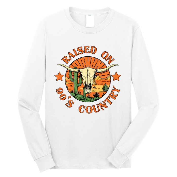 Vintage 90s Country Concert Tee DistressedWester Long Sleeve Shirt