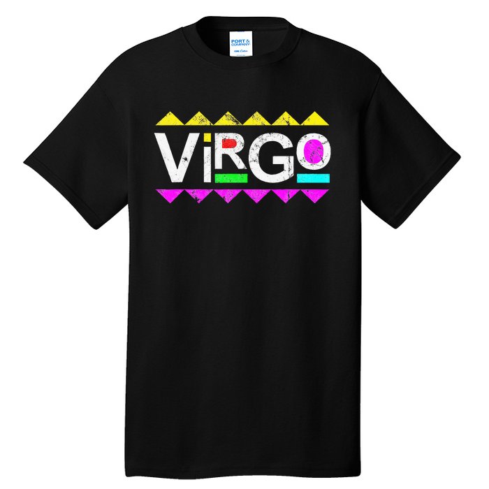 Virgo 90s Horoscope Zodiac Sign Astrology Gift Tall T-Shirt